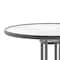 Flash Furniture Bellamy 31.5'' Silver Round Tempered Glass Metal Table TLH-070-2-SV-GG - alternate 10